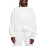 Weiße Nike Sweatshirts Cropped Größe M 