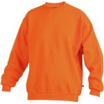 Orange Unifarbene Modyf Herrensweatshirts 