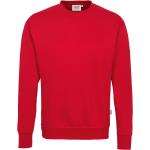 Rote Elegante Hakro Premium Herrensweatshirts Größe L 
