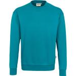 Smaragdgrüne Elegante Hakro Premium Damensweatshirts Größe L 