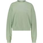 Grüne Marc O'Polo Nachhaltige Rundhals-Ausschnitt Damensweatshirts mit Kapuze Größe L 