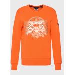 Reduzierte Orange Vintage Superdry Damensweatshirts 