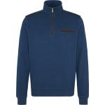 Blaue Bugatti Herrensweatshirts Größe XL für den für den Herbst 