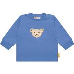 Reduzierte Blaue Steiff Kindersweatshirts aus Baumwolle für Jungen Größe 56 