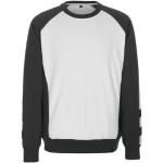 Weiße Rundhals-Ausschnitt Herrensweatshirts mit Kapuze Größe L für den für den Winter 