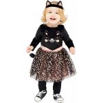 Sweet Cat Kinder Kostüm - schwarz/braun