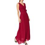 Rote Swing Maxi Chiffon-Abendkleider aus Chiffon für Damen Größe M 