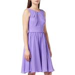 Violette Swing Midi Chiffon-Abendkleider mit Reißverschluss aus Chiffon für Damen Größe M 