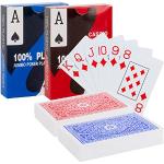 Reduzierte Poker-Karten aus Kunststoff 