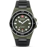 Swiss Military Hanowa Herren Analog Quarz Uhr mit Silikon Armband SMWGN0001181