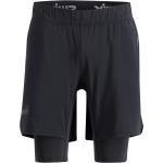 Schwarze Swix Stretch-Shorts aus Polyester für Herren Größe XL 