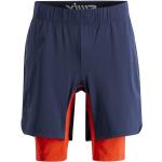 Reduzierte Marineblaue Swix Stretch-Shorts aus Polyester für Herren Größe XL 