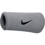 SWOOSH DOUBLEWIDE WRISTBANDS One Size 1315 MATTE SILVER/BLACK
