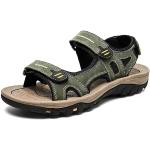 Grüne Outdoor-Sandalen orthopädisch für Herren Größe 40 für den für den Sommer 