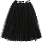 Schwarze Rockabilly Midi A Linien Kinderröcke aus Tüll für Mädchen Größe 116 für den für den Sommer 