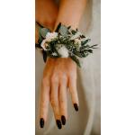 Cremefarbene Boho Damenarmbänder für die Braut 