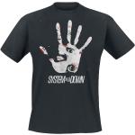 System Of A Down T-Shirt - Hand eye - M bis XXL - für Männer - Größe XL - schwarz - Lizenziertes Merchandise
