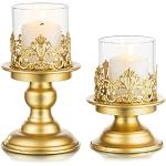 Goldene Moderne 15 cm Kerzenständer Sets matt 
