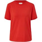 Reduzierte Rote TCHIBO Bio T-Shirts aus Baumwolle für Damen Größe XL 