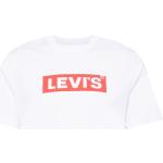 Reduzierte Weiße LEVI'S T-Shirts aus Jersey für Herren Übergrößen 