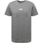 Silberne Melierte BALR. T-Shirts aus Jersey für Herren Größe S 