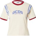 Reduzierte Royalblaue Bestickte Gcds T-Shirts aus Jersey für Damen Größe XS 