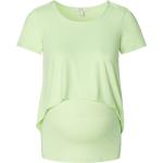 Reduzierte Pastellgrüne Melierte Esprit Maternity T-Shirts aus Polyester für Damen Übergrößen Große Größen 