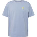 Reduzierte Mintgrüne Oversize Halblangärmelige Converse T-Shirts aus Jersey für Herren Größe S 
