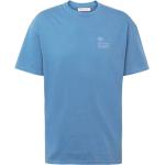 Hellblaue REVOLUTION T-Shirts aus Jersey für Herren Übergrößen 