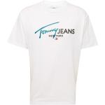 Weiße Tommy Hilfiger T-Shirts aus Jersey für Herren Größe 5 XL Große Größen 