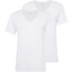 Reduzierte Weiße G-Star Raw V-Ausschnitt T-Shirts aus Jersey für Herren Größe XS 2-teilig 