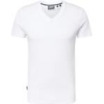 Reduzierte Weiße Superdry V-Ausschnitt T-Shirts aus Jersey für Herren Größe S Große Größen 