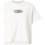 Weiße Tommy Hilfiger TOMMY JEANS T-Shirts aus Jersey für Damen Größe 5 XL Große Größen 