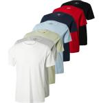 Pastellgrüne Melierte Hollister T-Shirts aus Jersey für Herren Größe M 