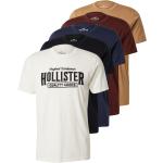 Marineblaue Hollister T-Shirts aus Jersey für Herren Größe XS 5-teilig 
