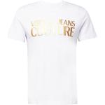 Goldene VERSACE Jeans T-Shirts aus Jersey für Herren Größe 3 XL Große Größen 
