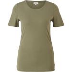 Reduzierte Khakifarbene s.Oliver T-Shirts aus Jersey für Damen Größe XXL Große Größen 
