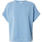 Reduzierte Royalblaue Rich&Royal T-Shirts aus Jersey für Damen Größe S 