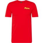 Reduzierte Rote G-Star Raw Bio T-Shirts aus Jersey für Herren Größe S 