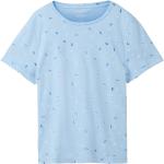 Reduzierte Hellblaue Tom Tailor T-Shirts aus Jersey für Damen Große Größen 