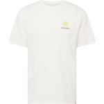 Elfenbeinfarbene REVOLUTION T-Shirts aus Jersey für Herren Größe L 