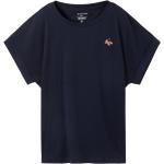 Reduzierte Marineblaue Bestickte Tom Tailor T-Shirts aus Jersey für Damen Größe M Große Größen 