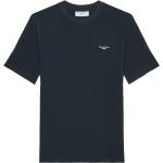 Marineblaue Melierte Marc O'Polo Bio Nachhaltige T-Shirts aus Jersey für Herren Größe S 