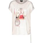 Reduzierte Dunkelgraue Monari T-Shirts aus Jersey für Damen Größe M Große Größen 