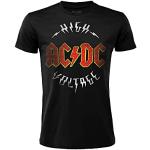Schwarze AC/DC Printed Shirts für Kinder & Druck-Shirts für Kinder für Jungen 