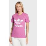 Reduzierte Rosa adidas T-Shirts für Damen Größe XS 