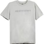 Silberne Alpinestars Linear T-Shirts für Herren 