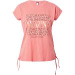 Reduzierte Lachsfarbene Zabaione T-Shirts aus Jersey für Damen Größe L Große Größen 