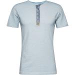 Hellblaue Key Largo T-Shirts aus Jersey für Herren Größe M Große Größen 
