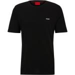 Schwarze HUGO BOSS HUGO Nachhaltige T-Shirts aus Jersey für Herren Größe XS 